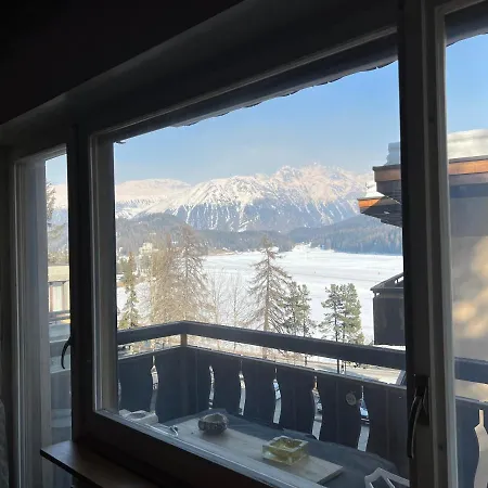 Chesa Sonnalpine B 33 公寓 圣莫里茨